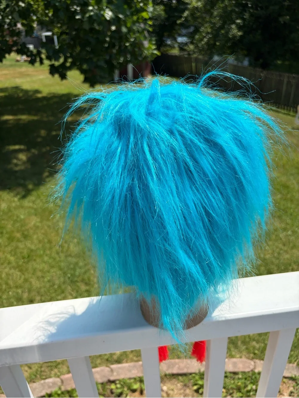 Dr. Seuss Cat in the hat thing 1 or thing 2 faux fur winter hat unisex
